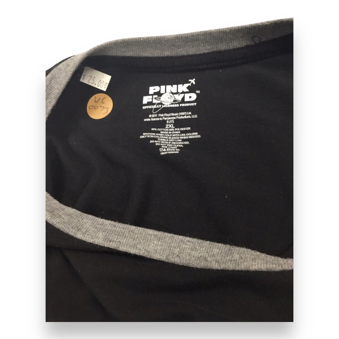 Pink Floyd Dark Side of the Moon Astronaut Band Shirt