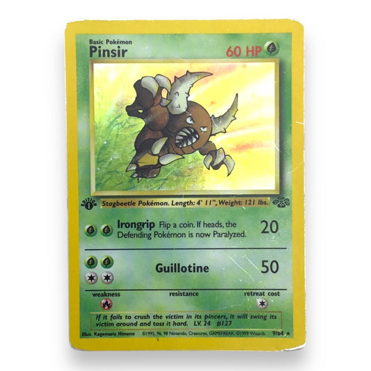 Pinsir (9/64) - Pokémon Holo Trading Card