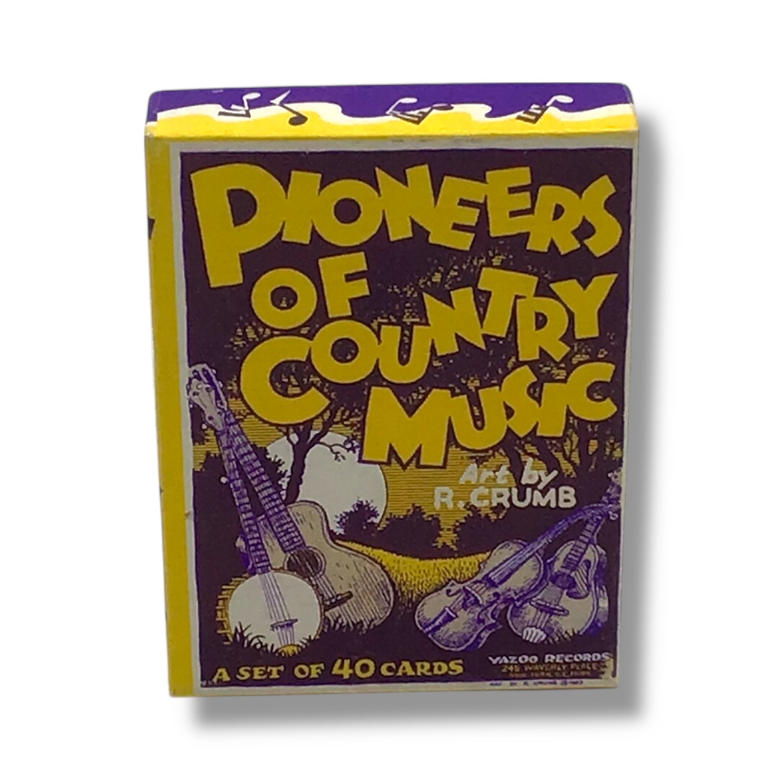 Pioneers of Country Music (Art by R.Crumb) - 40 Card Set | Yazoo Records