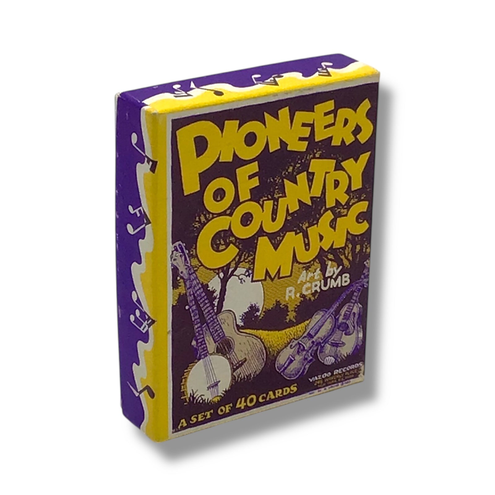 Pioneers of Country Music (Art by R.Crumb) - 40 Card Set | Yazoo Records