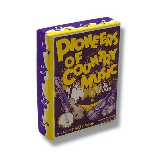 Pioneers of Country Music (Art by R.Crumb) - 40 Card Set | Yazoo Records