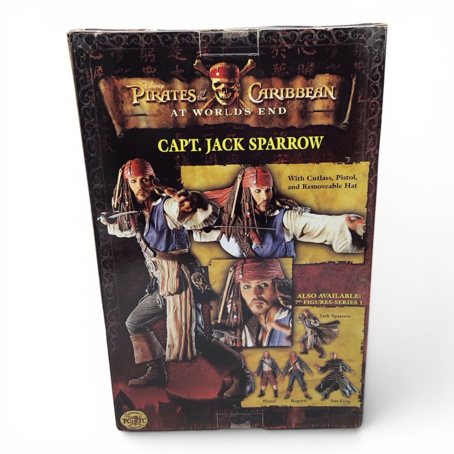 Pirates of the Caribbean At World's End Capt. Jack Sparrow 18" Figure