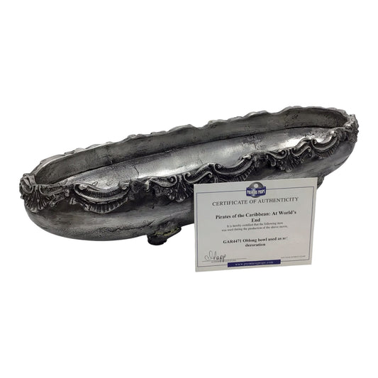 Pirates of the Caribbean: At World's End - Oblong Bowl Prop with COA