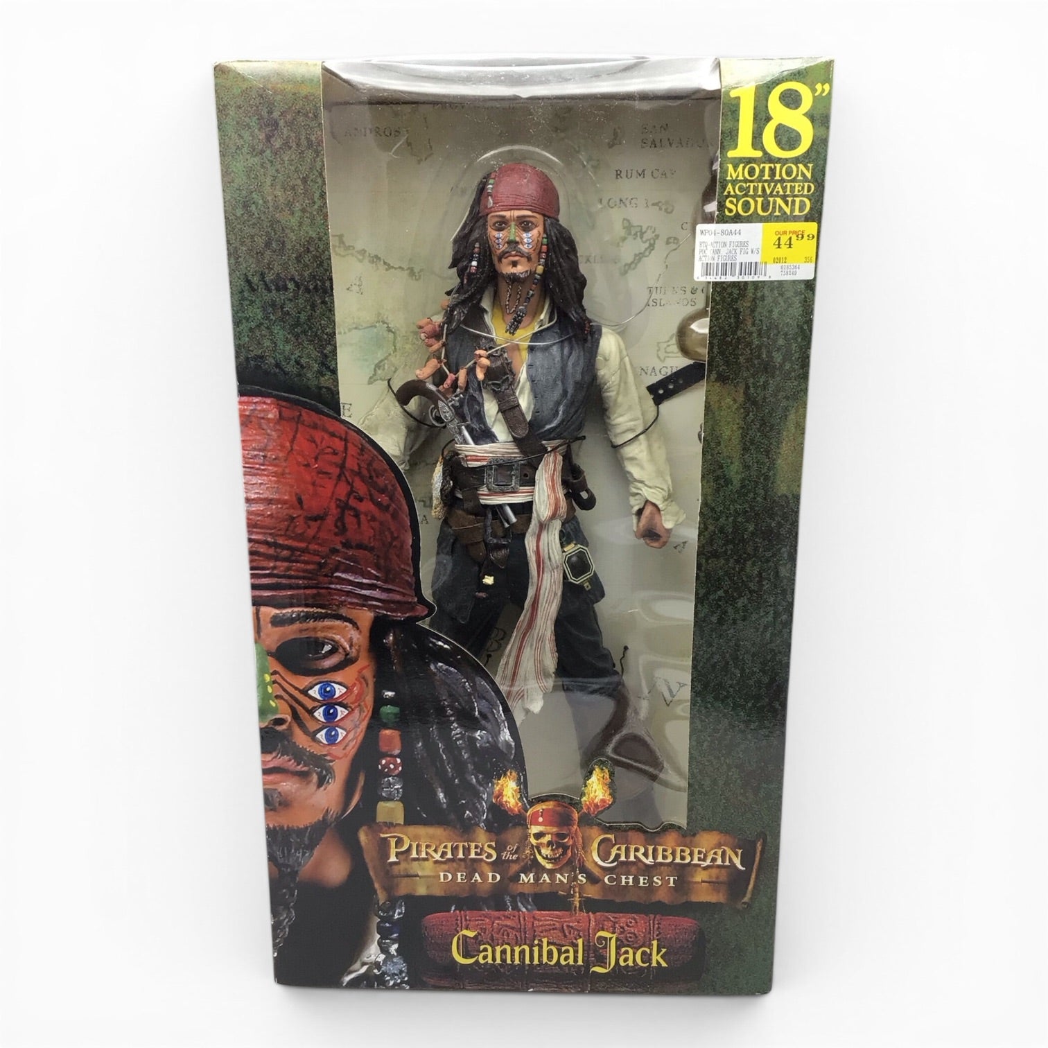 Pirates of the Caribbean Cannibal Jack 18" Figure