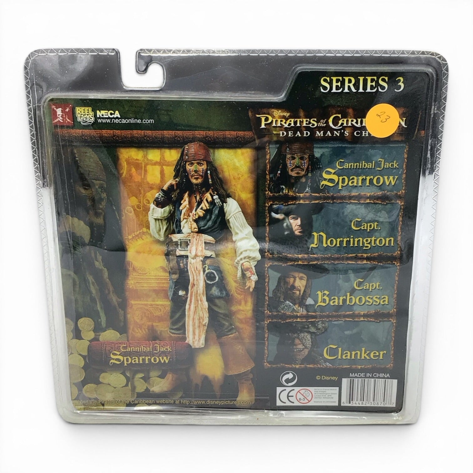 Pirates of the Caribbean Cannibal Jack Sparrow Figure - Series 3