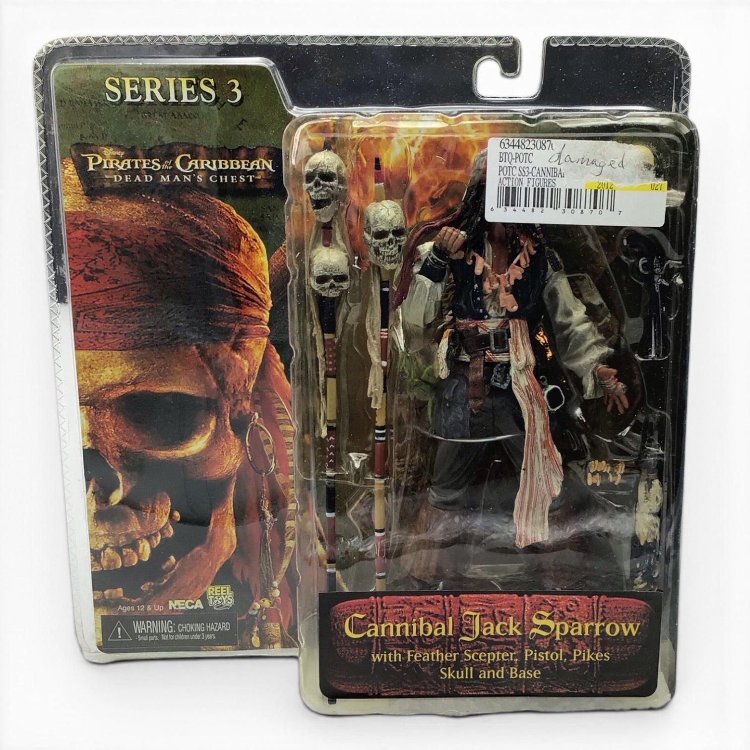 Pirates of the Caribbean Cannibal Jack Sparrow Figure - Series 3