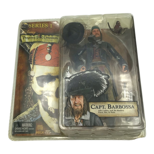 Pirates of the Caribbean Capt. Barbossa Series 1 Figure - NECA