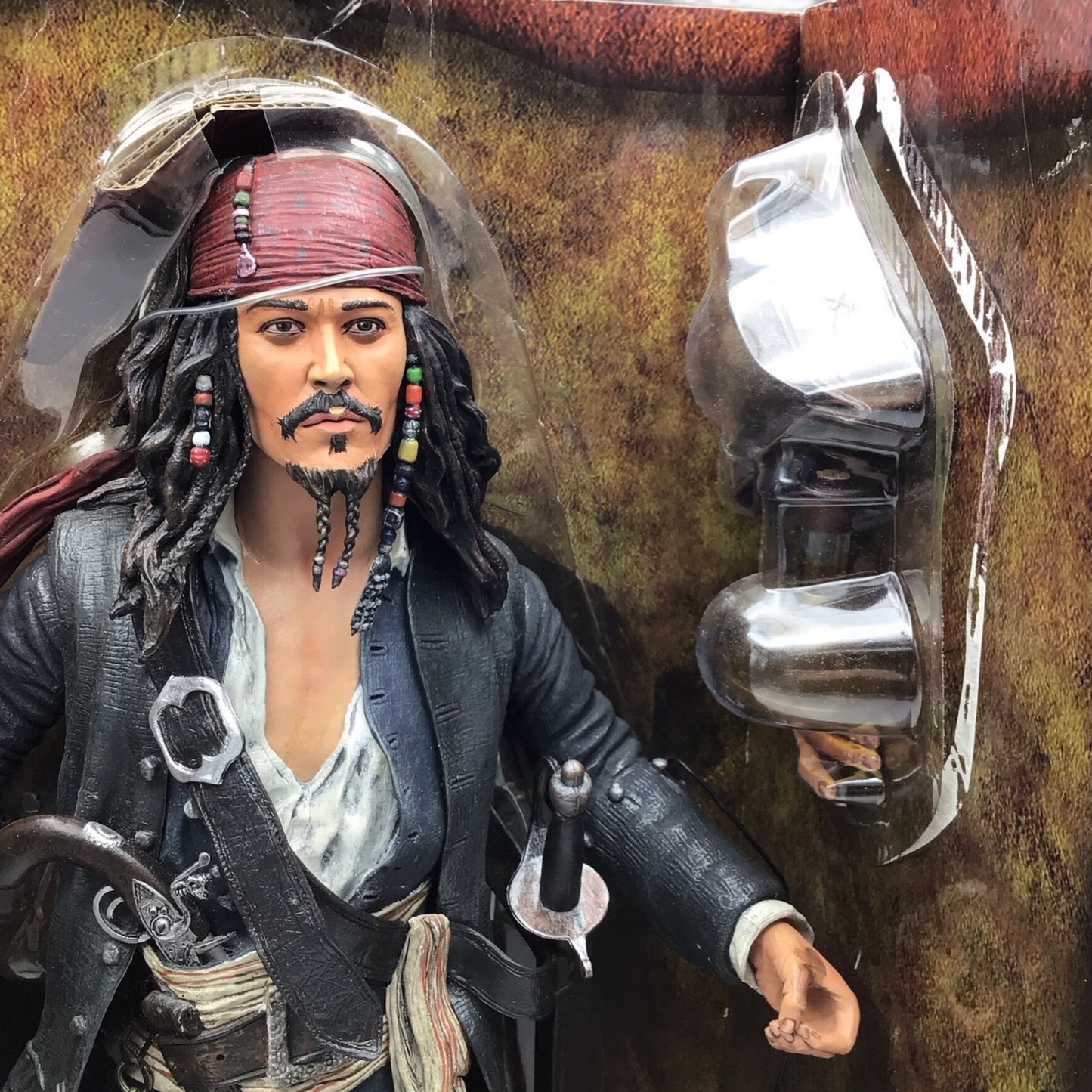 Pirates of the Caribbean Capt. Jack Sparrow 18" Figure - Black Peal