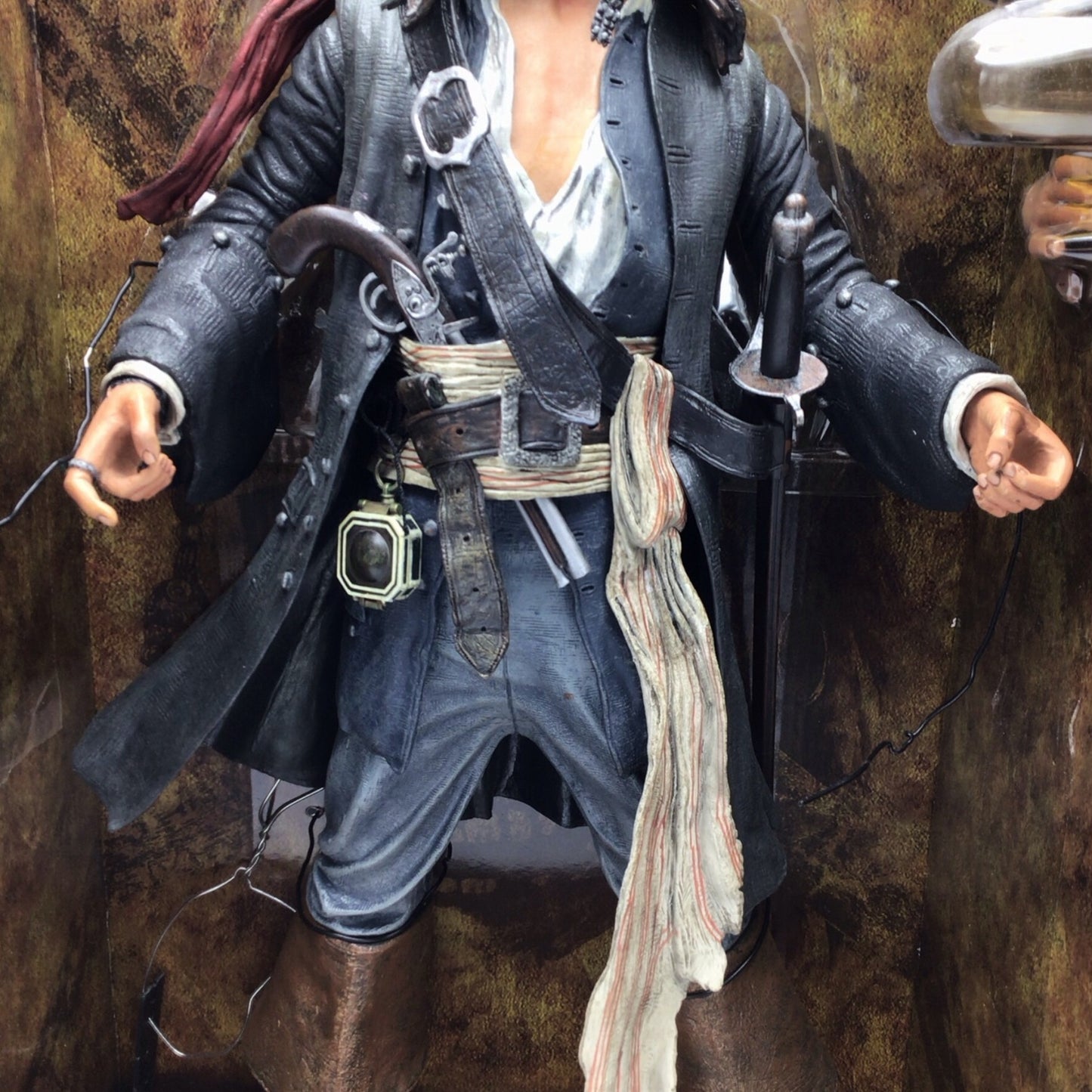 Pirates of the Caribbean Capt. Jack Sparrow 18" Figure - Black Peal