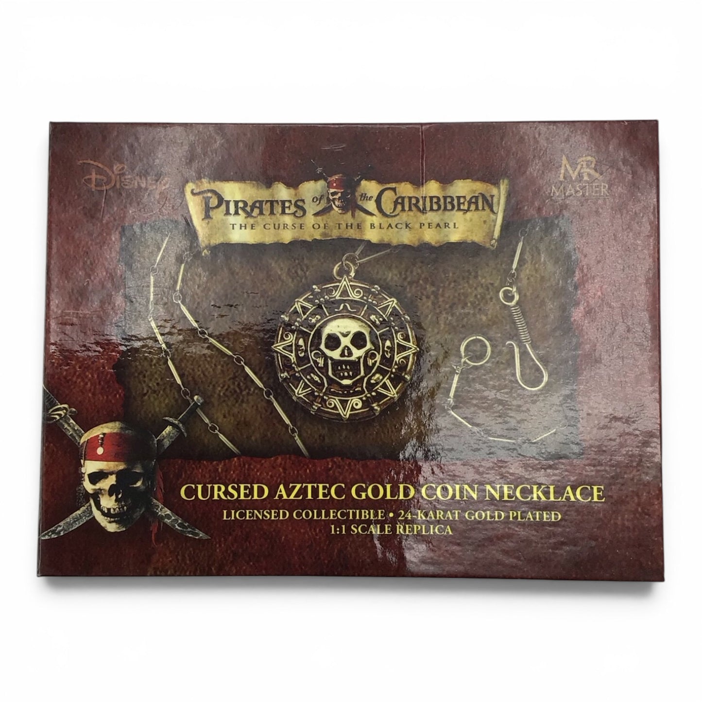 Pirates of the Caribbean Cursed Aztec Gold Coin 1:1 Scale Replica