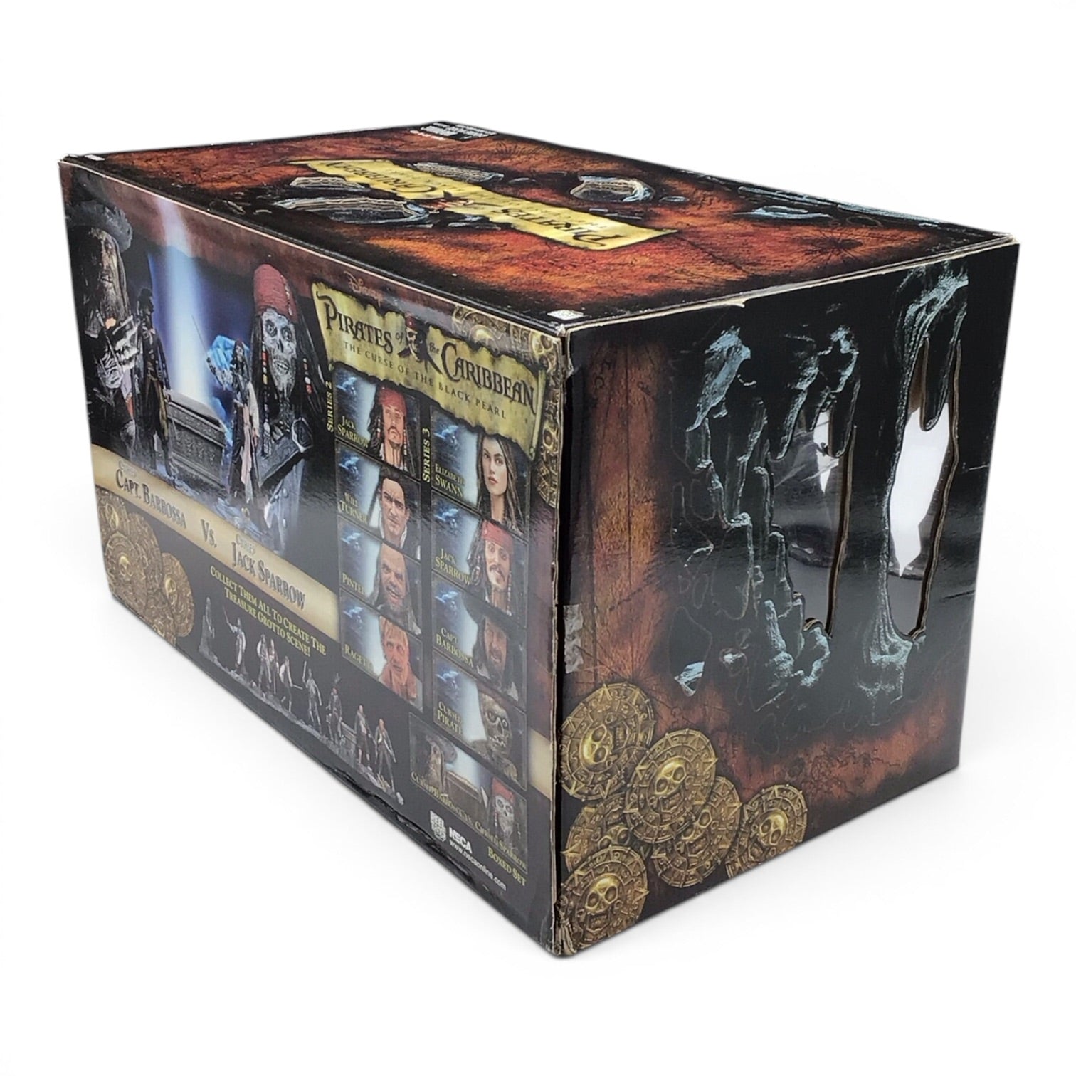 Pirates of the Caribbean - Cursed Barbossa vs Cursed Sparrow Diorama