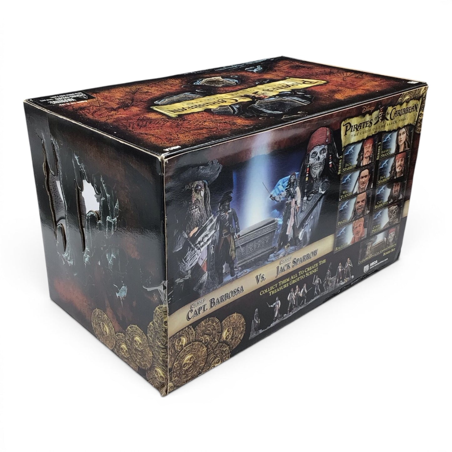 Pirates of the Caribbean - Cursed Barbossa vs Cursed Sparrow Diorama