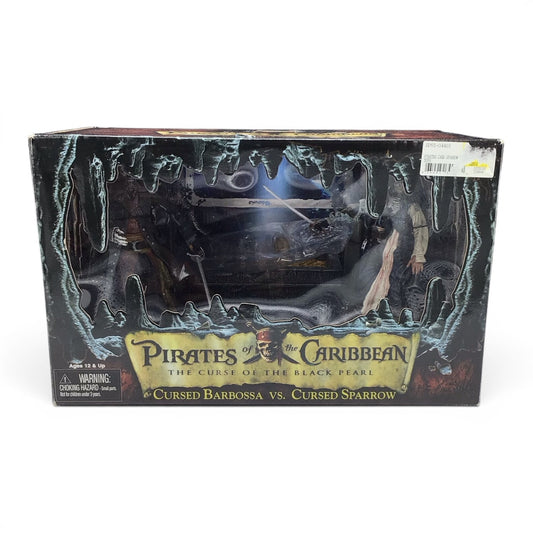 Pirates of the Caribbean - Cursed Barbossa vs Cursed Sparrow Diorama