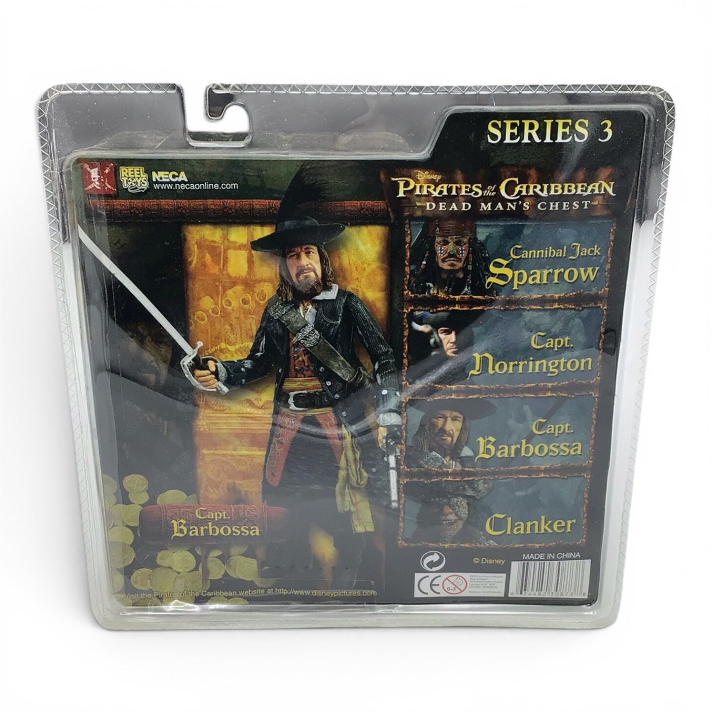 Pirates of the Caribbean Dead Man's Chest Barbossa - Series 3