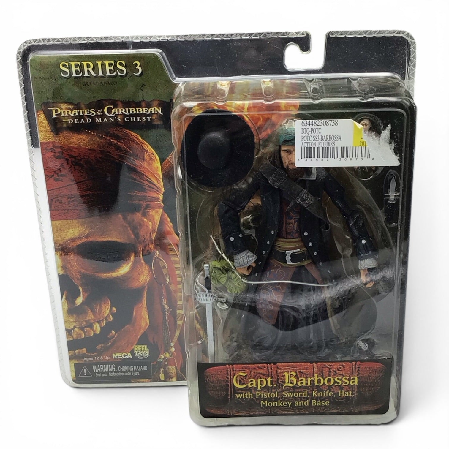 Pirates of the Caribbean Dead Man's Chest Barbossa - Series 3