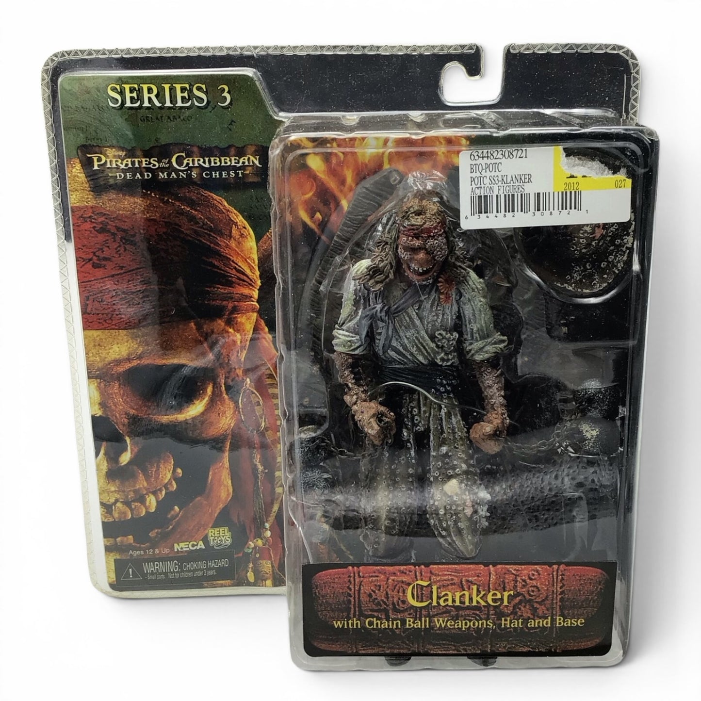 Pirates of the Caribbean Dead Man's Chest Clanker Figure - Series 3