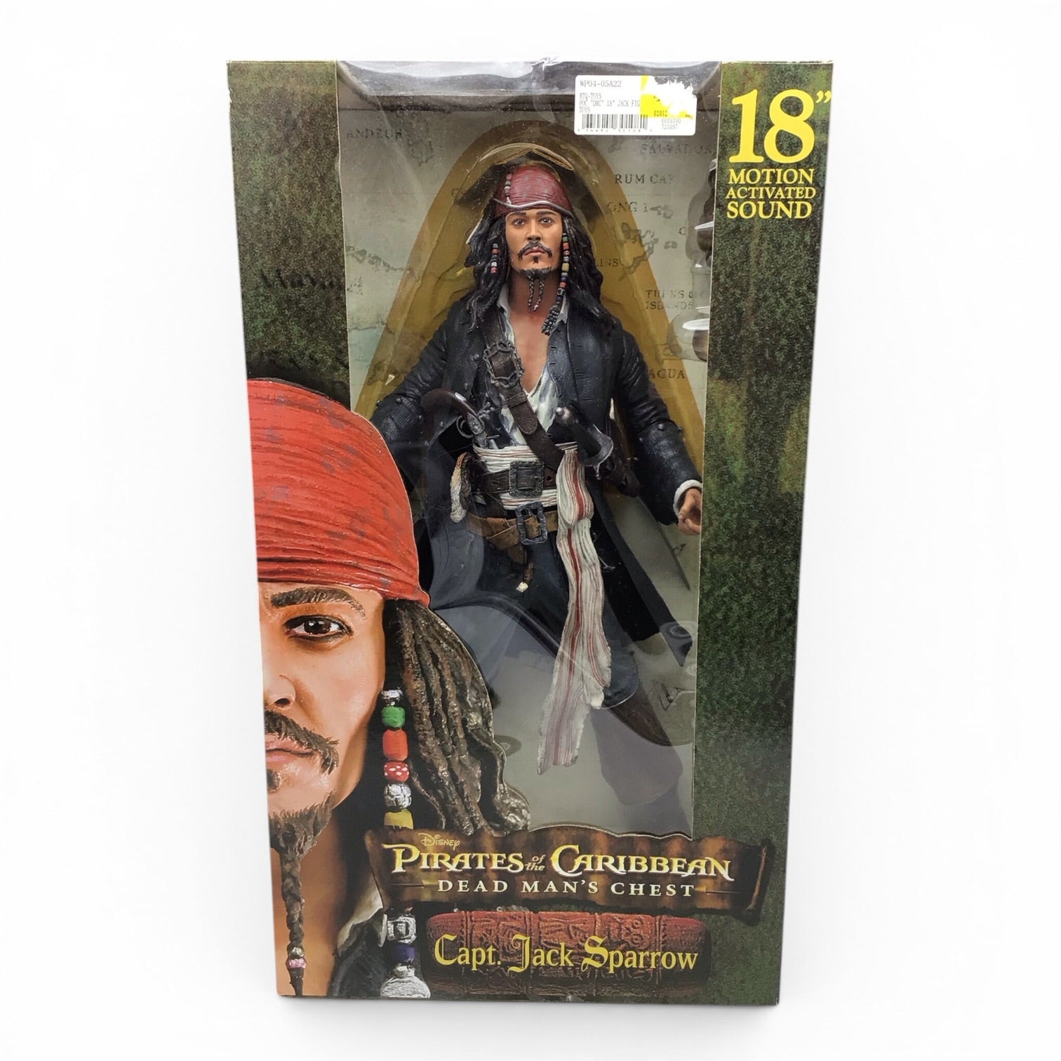 Pirates of the Caribbean Jack Sparrow 18" Figure - Dead Man's Chest