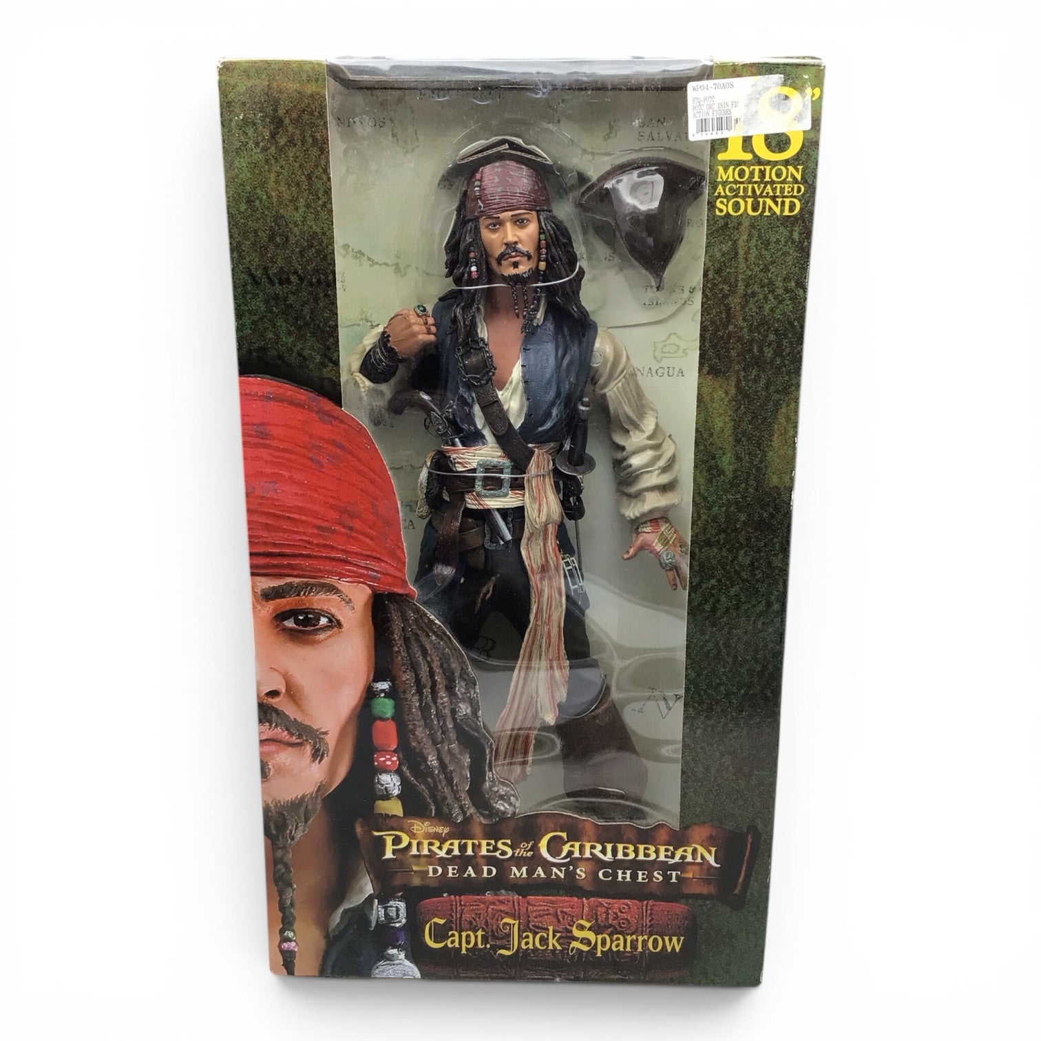 Pirates of the Caribbean Jack Sparrow 18" Figure - Dead Man's Chest
