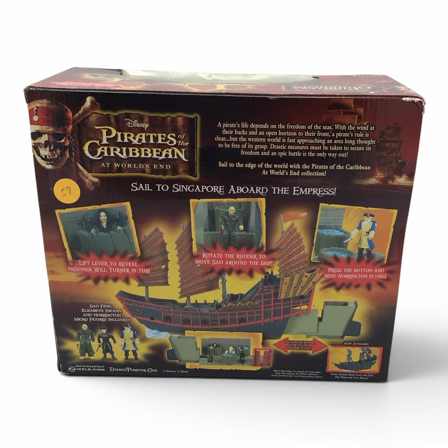 Pirates of the Caribbean Pirate Armada Empress w/ Singapore Playset
