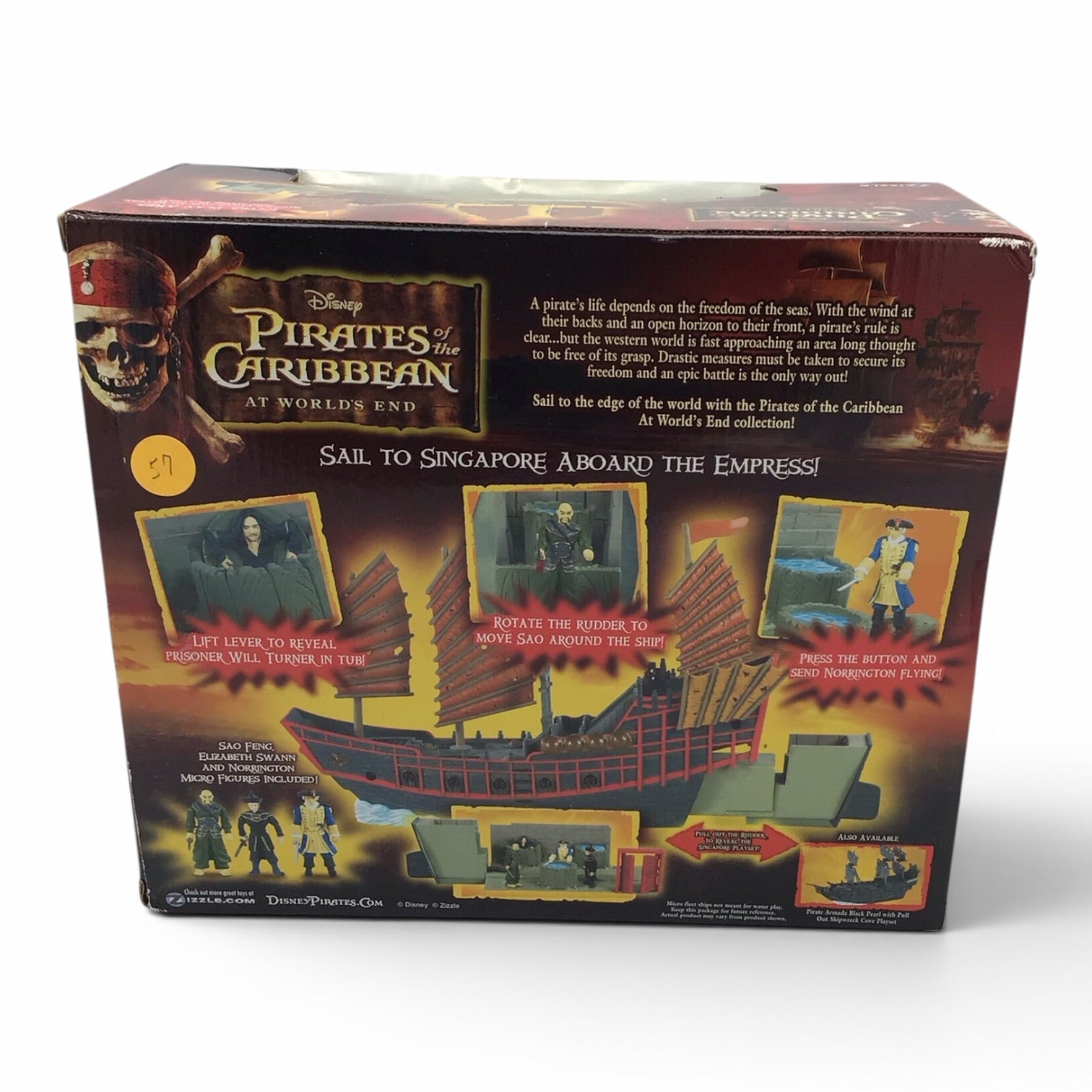 Pirates of the Caribbean Pirate Armada Empress w/ Singapore Playset