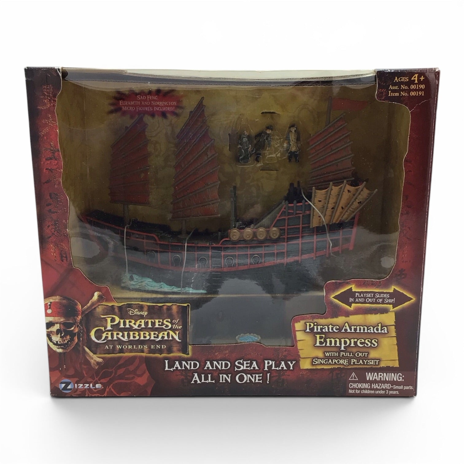 Pirates of the Caribbean Pirate Armada Empress w/ Singapore Playset