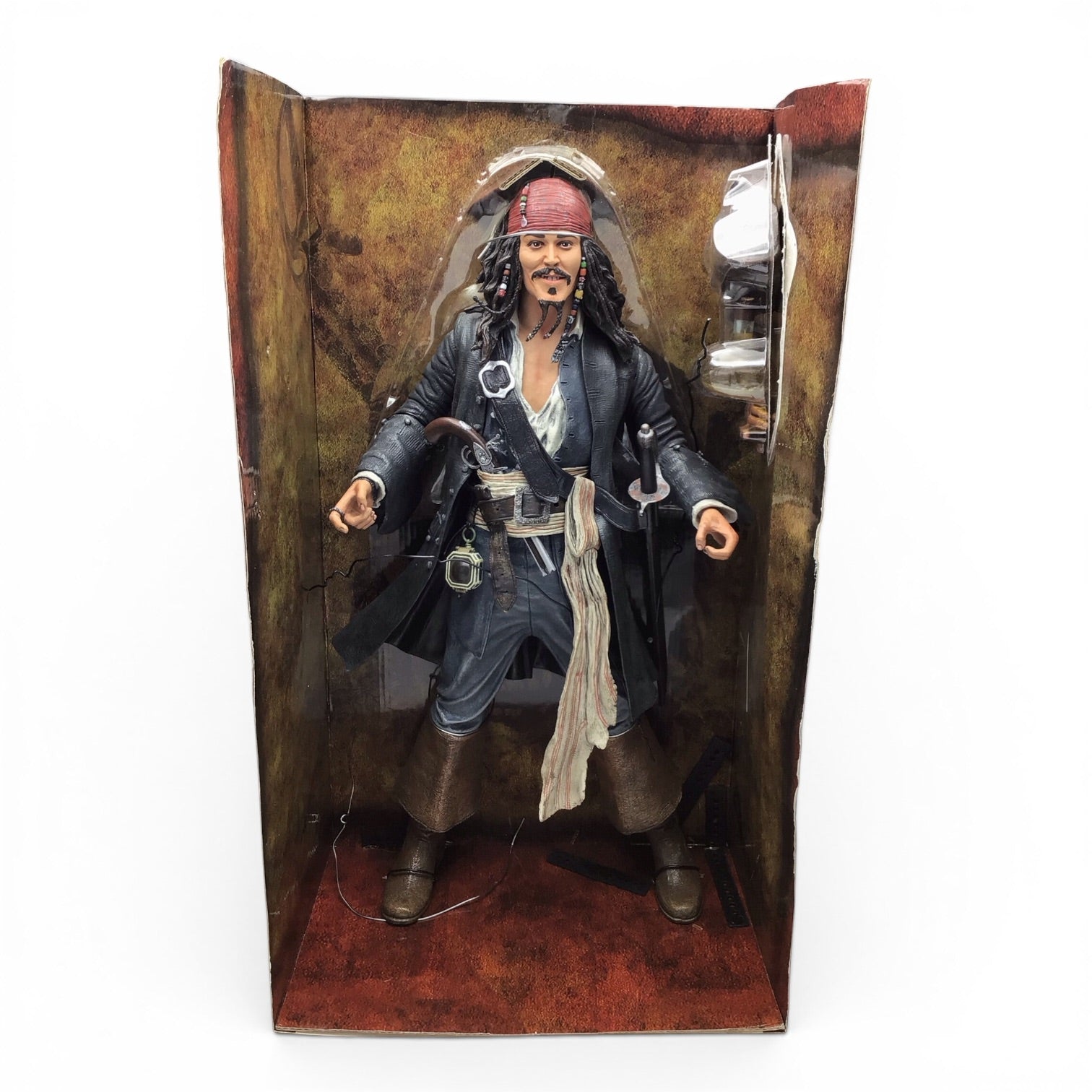 Pirates of the Caribbean Smiling Jack Sparrow 18" Figure - Black Pearl