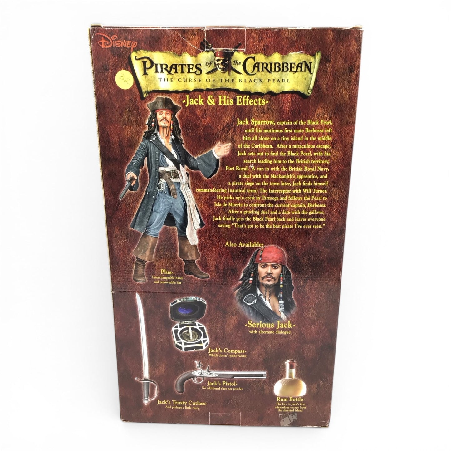 Pirates of the Caribbean Smiling Jack Sparrow - Black Pearl