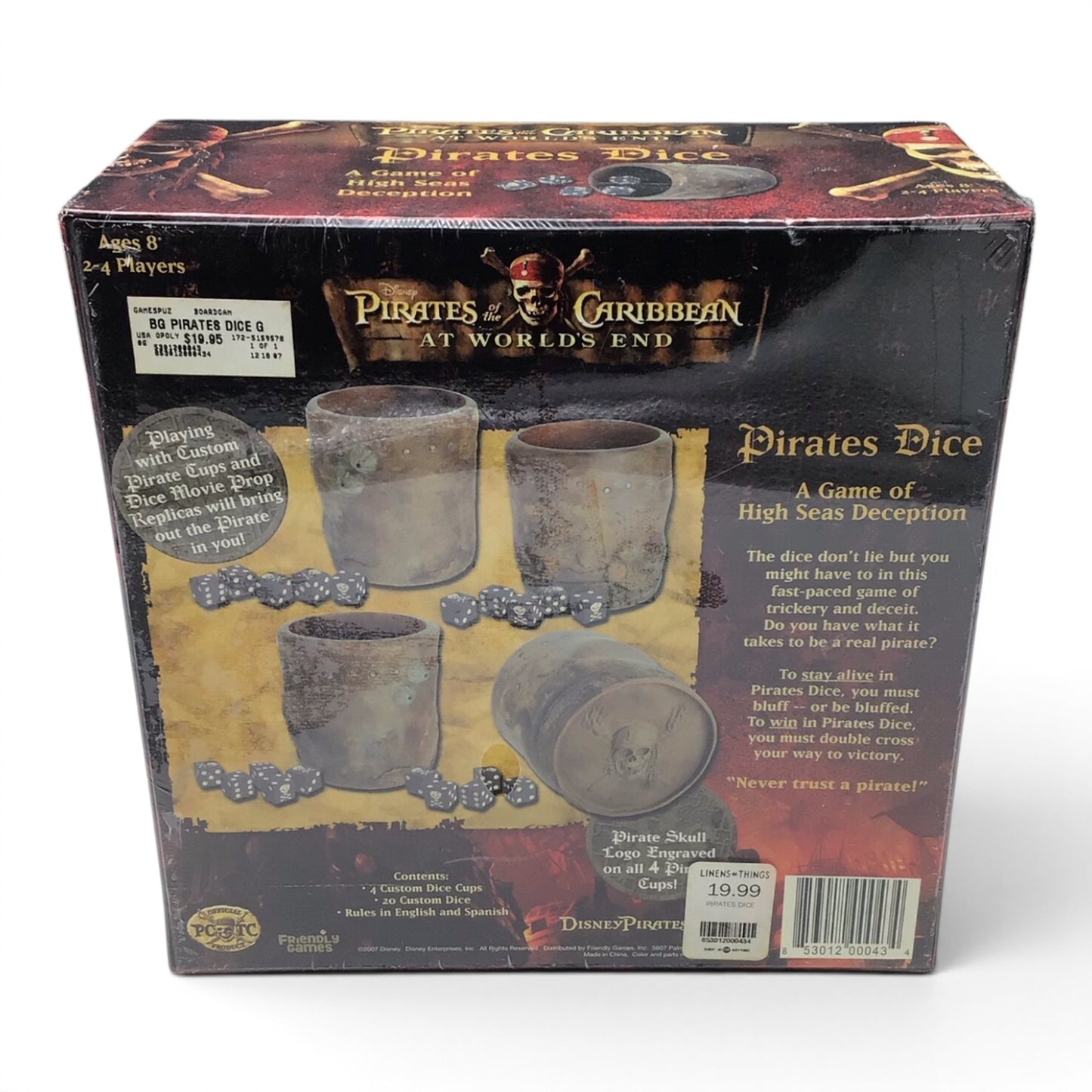 Pirates of the Caribbean at World's End - Pirates Dice