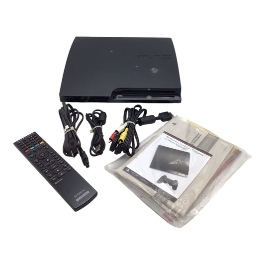 PlayStation 3 CECH-2001a w/ Controller, Cables, Remote, & Manuals - Tested/Working