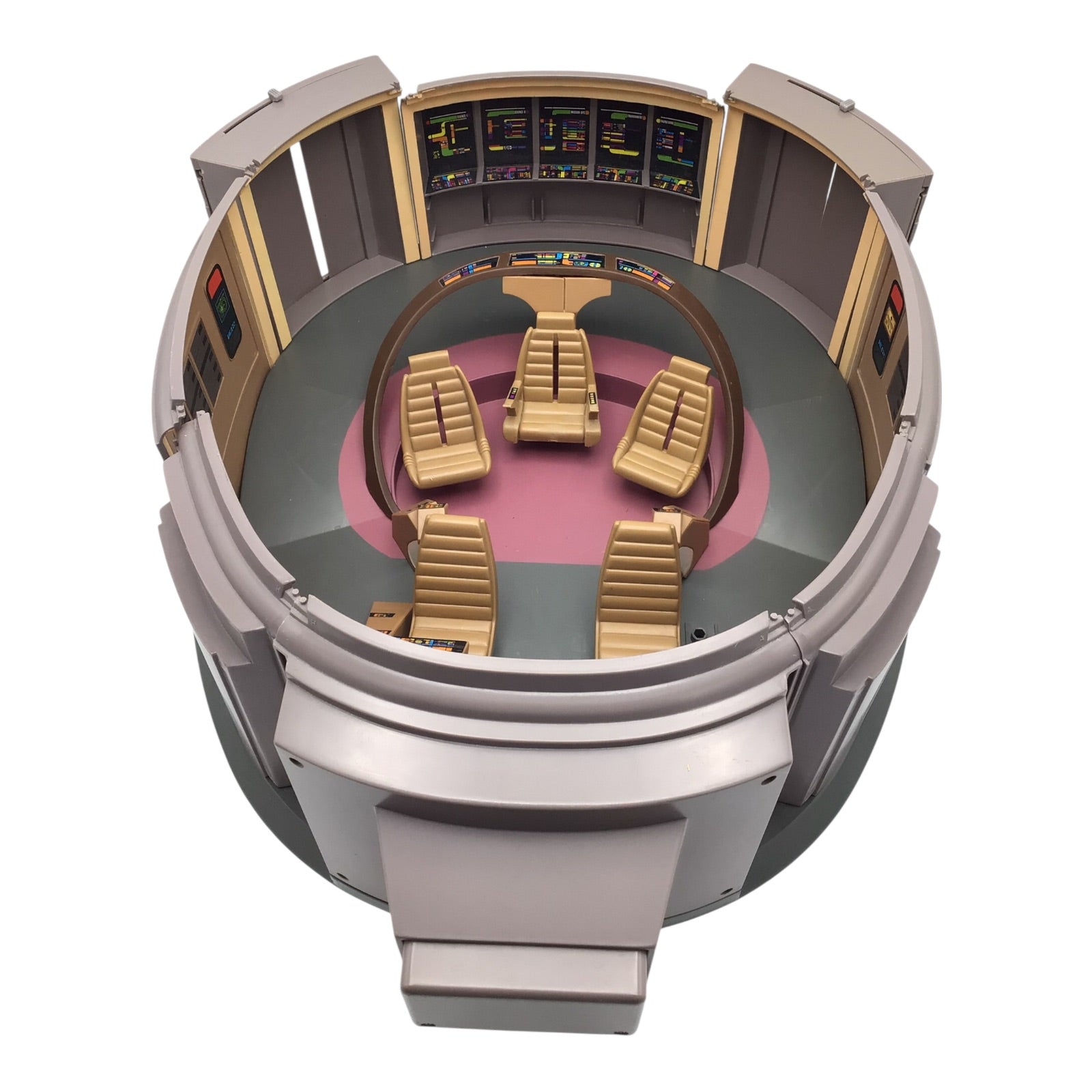 Playmates 1993 Star Trek: The Next Generation Bridge Playset – Vintage Enterprise Bridge Toy (Incomplete)