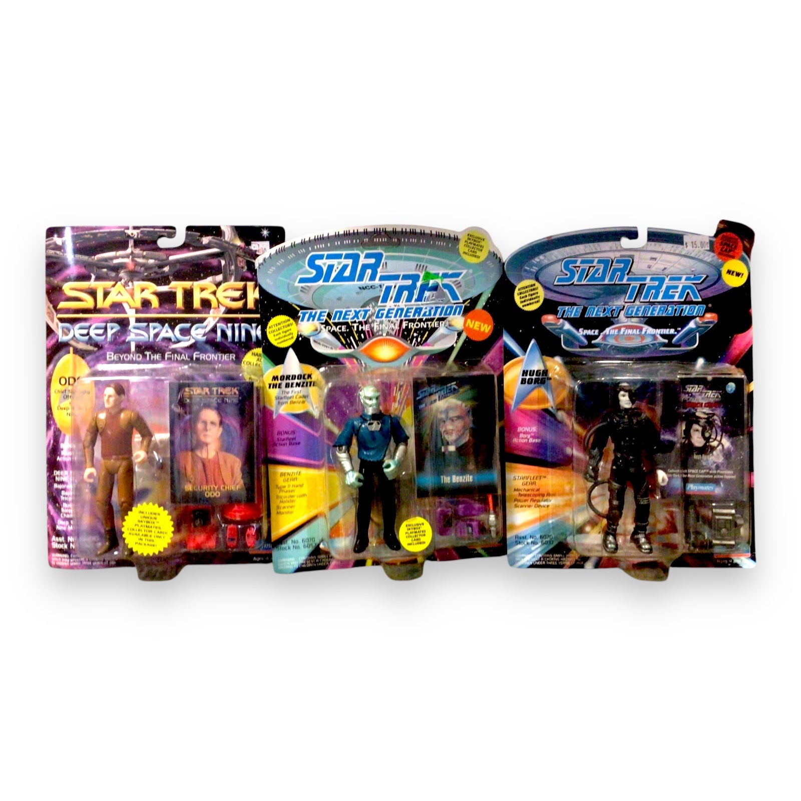 Playmates Star Trek Action Figures - Deep Space Nine & Next Generation
