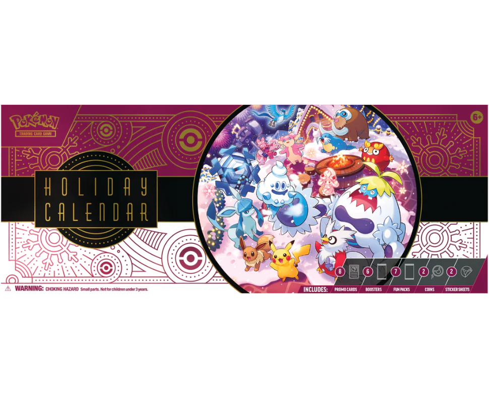 Pokémon 2025 Holiday Calendar Collection Box