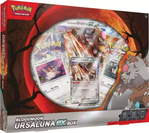 Pokemon Bloodmoon Ursaluna ex Box