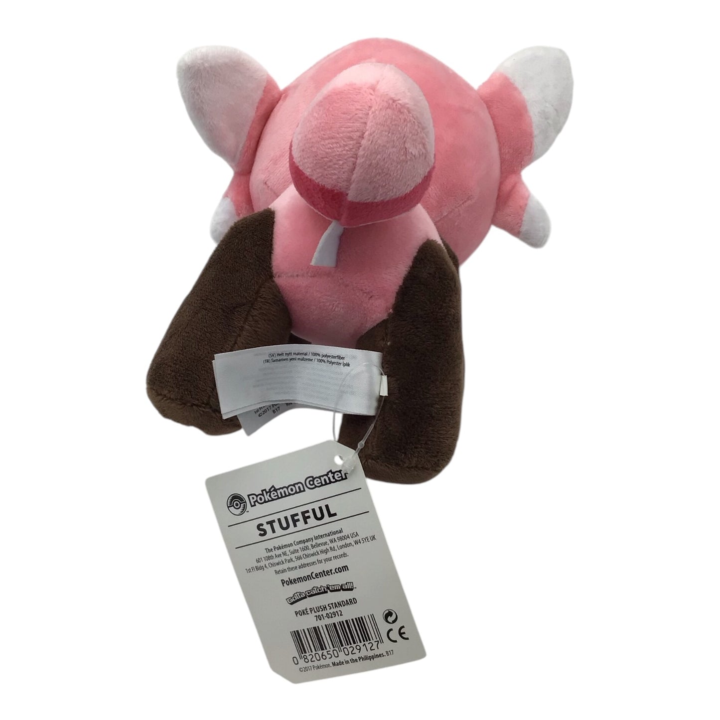 Pokemon Center Stufful Plush (2017) - NWT