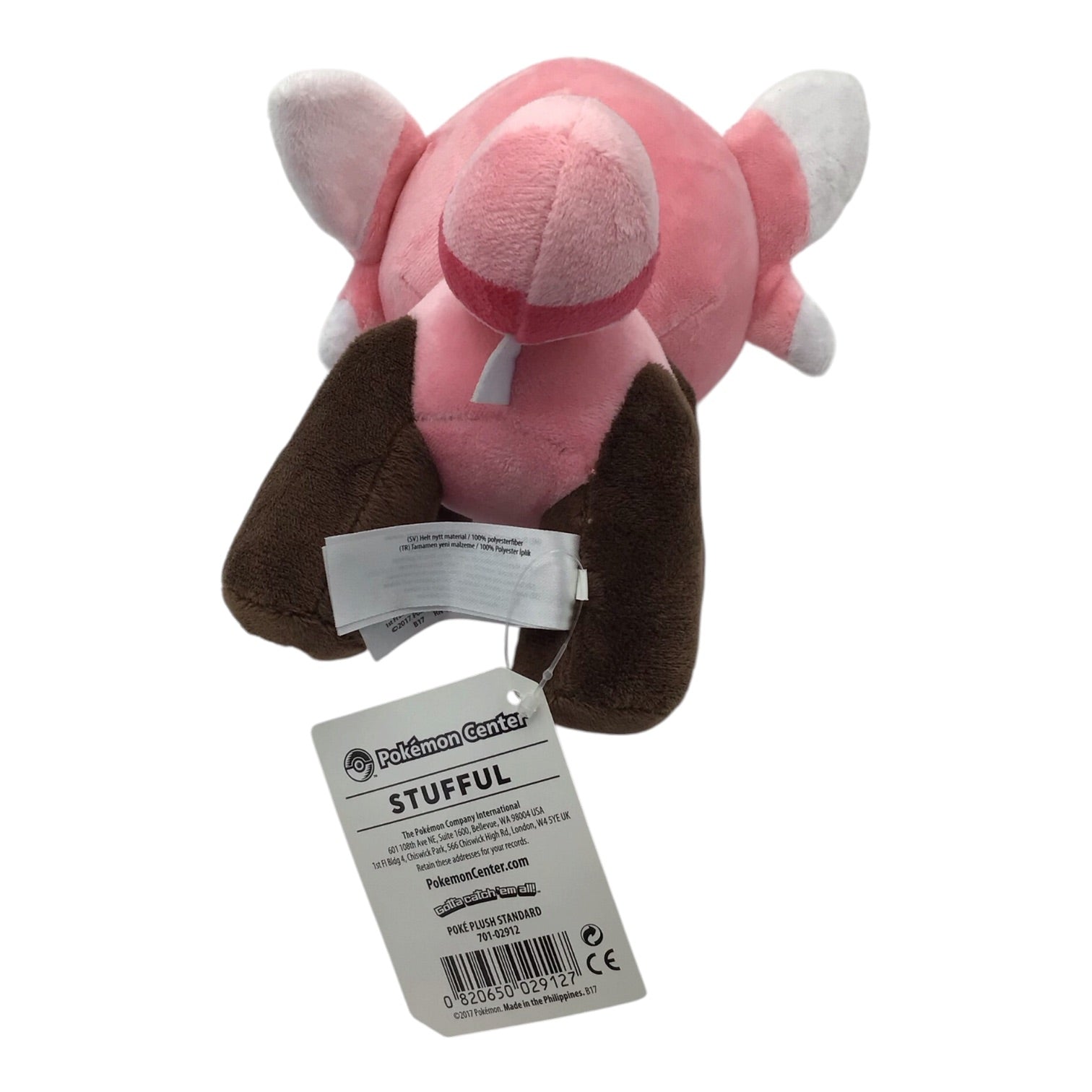 Pokemon Center Stufful Plush (2017) - NWT