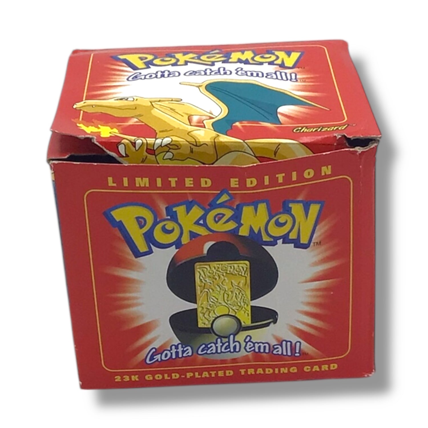 Pokémon - Limited Edition 23K Gold-Plated Trading Card | Charizard (#6)