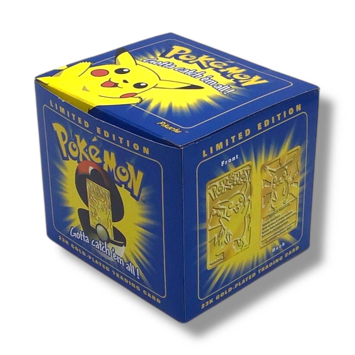 Pokémon - Limited Edition 23K Gold-Plated Trading Card | Pikachu (#25)