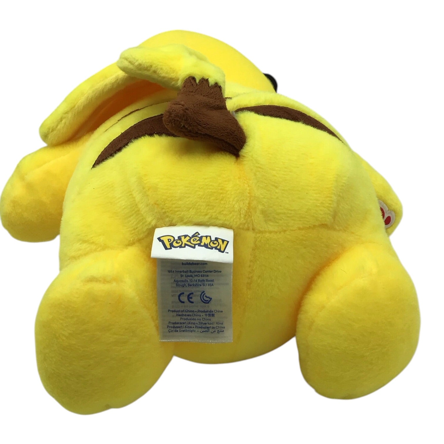 Pokemon Pikachu Build-A-Bear Exclusive Plush (2017) w/ 2 Hoodies