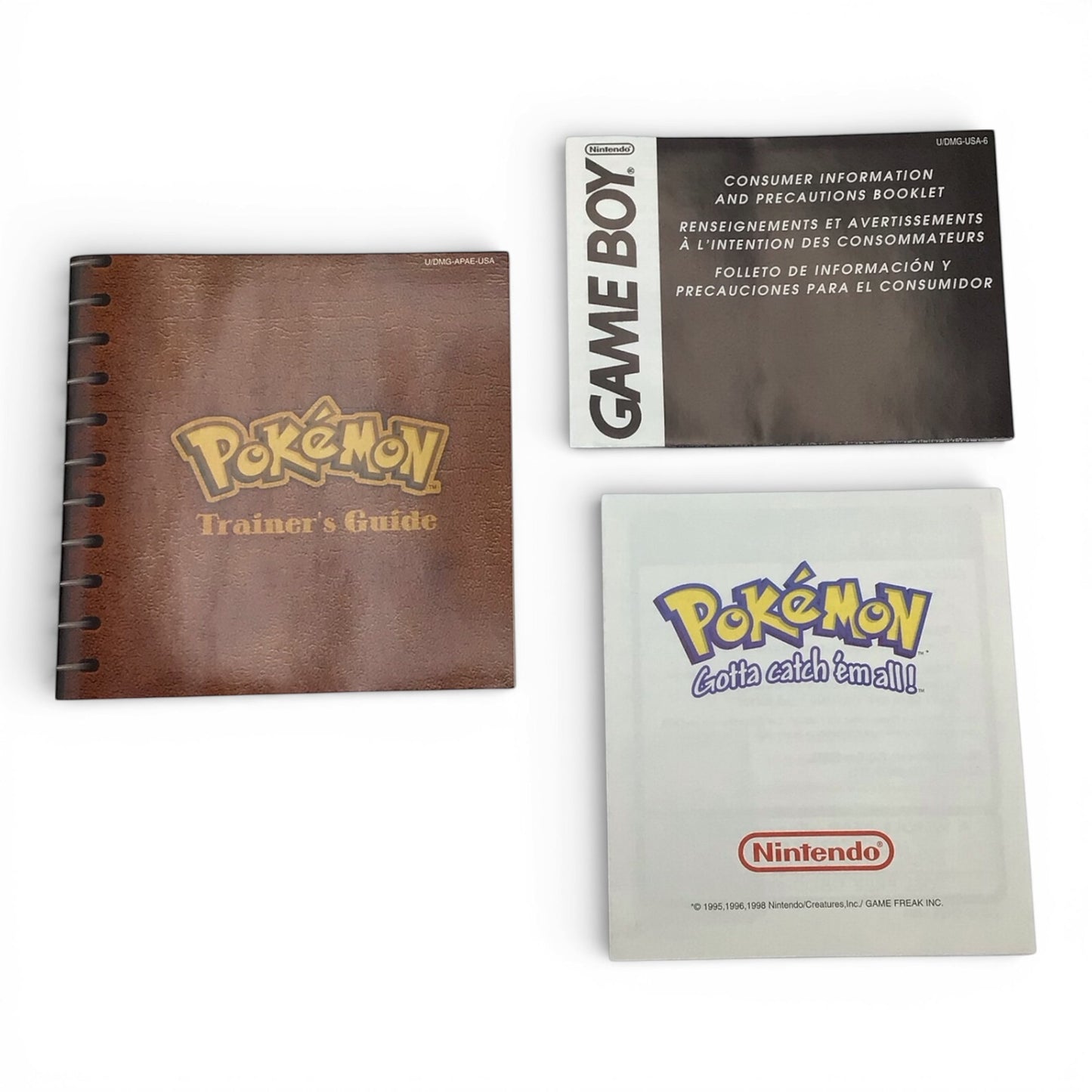 Pokemon Red Version 1998 - Complete with Box & Manuals, Tested