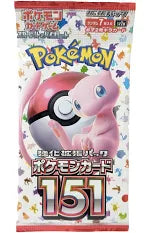 Pokemon Scarlet & Violet 151 Japanese Booster Pack - 7 Cards