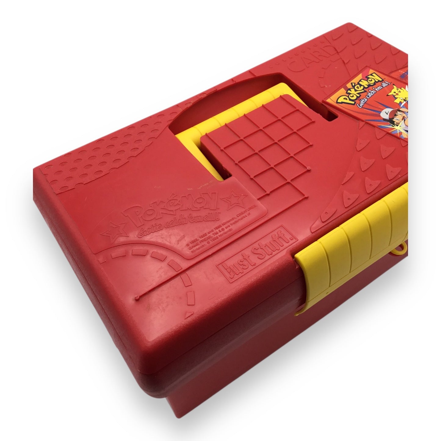 Pokemon Vintage 'Just Stuff' Collector's Case - Bulk Card Storage 1995