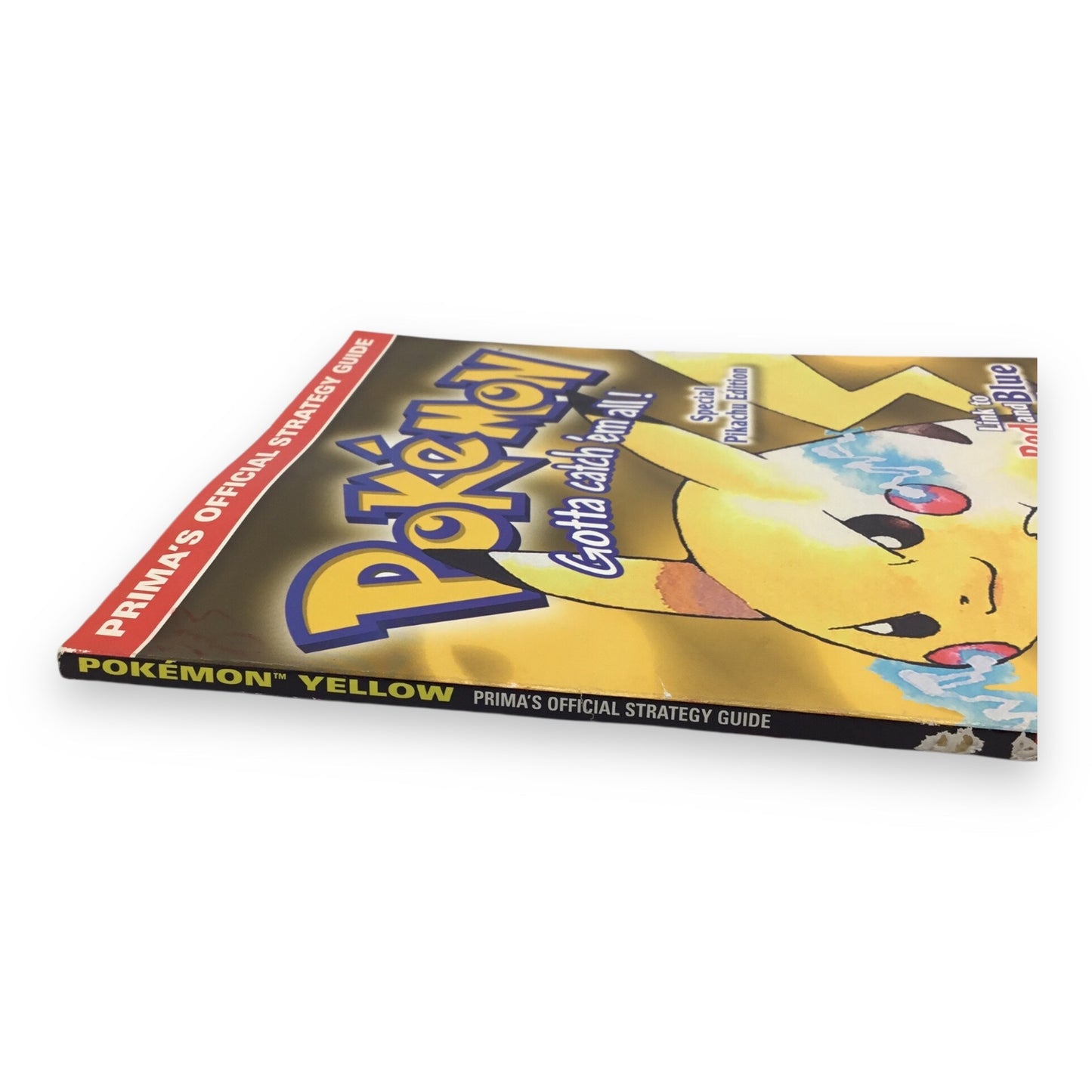 Pokemon Yellow Official 1999 Prima Strategy Guide Pikachu Edition