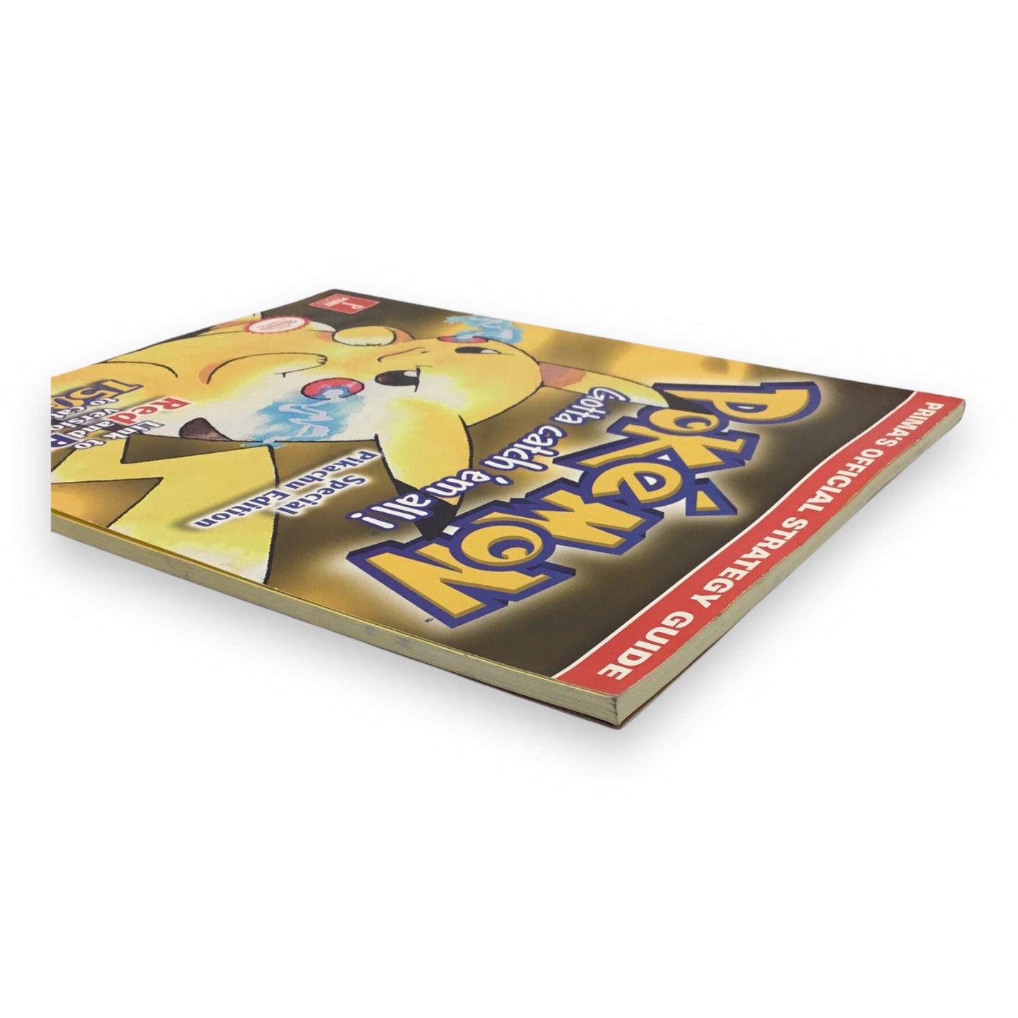 Pokemon Yellow Official 1999 Prima Strategy Guide Pikachu Edition