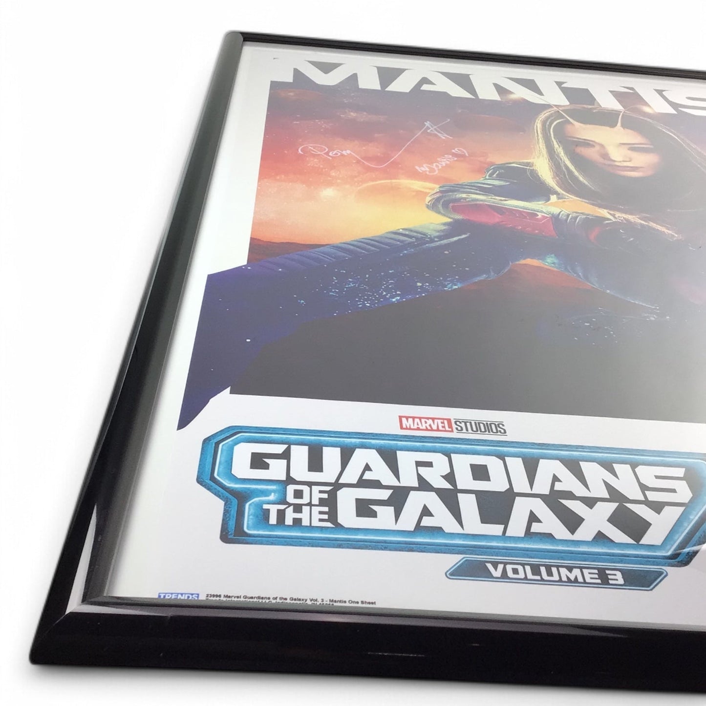 Pom Klementieff Signed Guardians of the Galaxy Mantis Poster JSA Certified