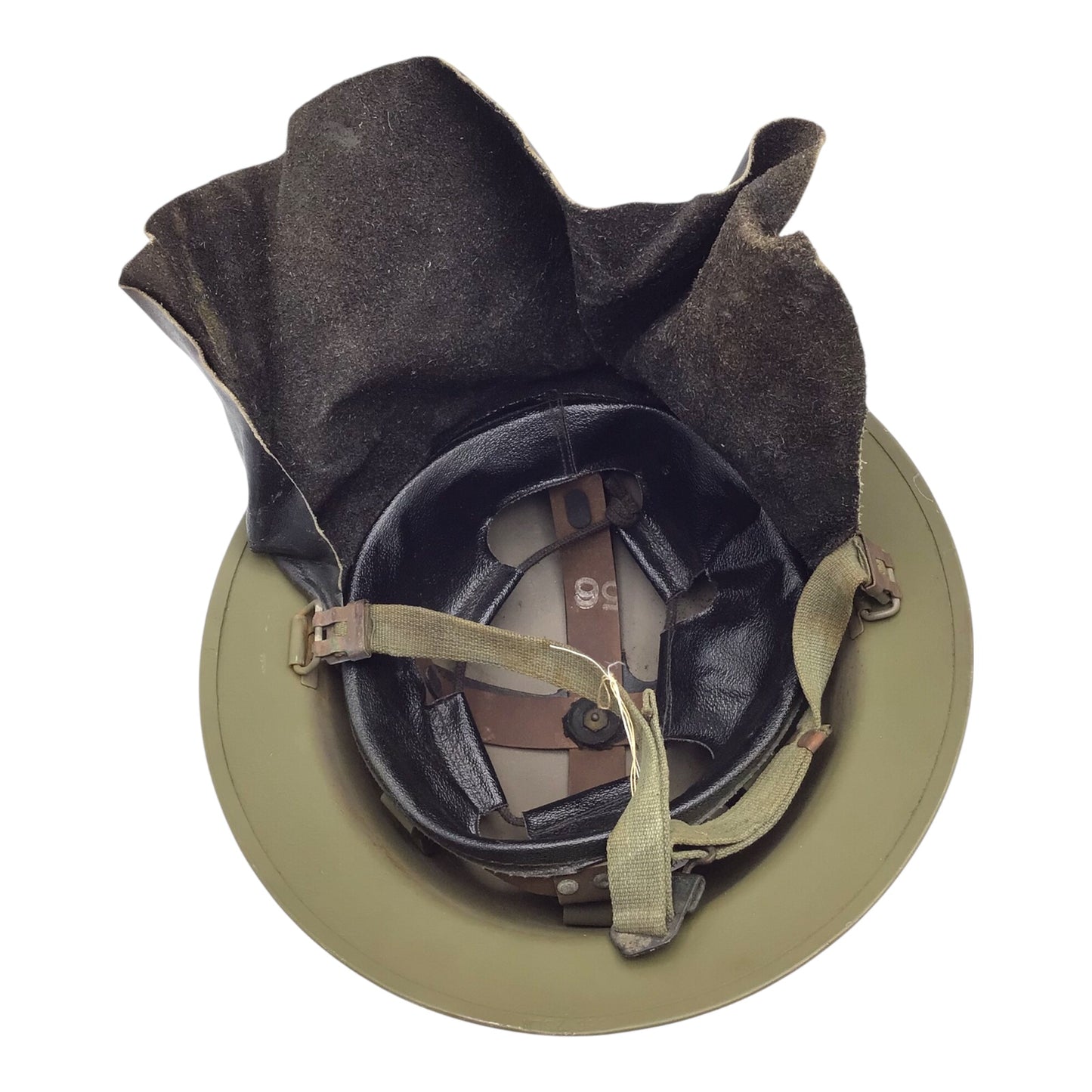 Post WW2 Dutch Brodie Helmet