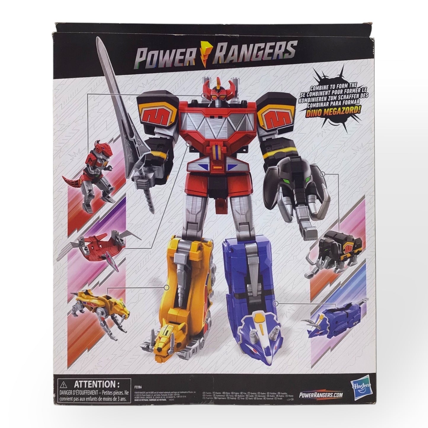 Power Rangers Dino Megazord Hasbro – Open Box, Complete Set