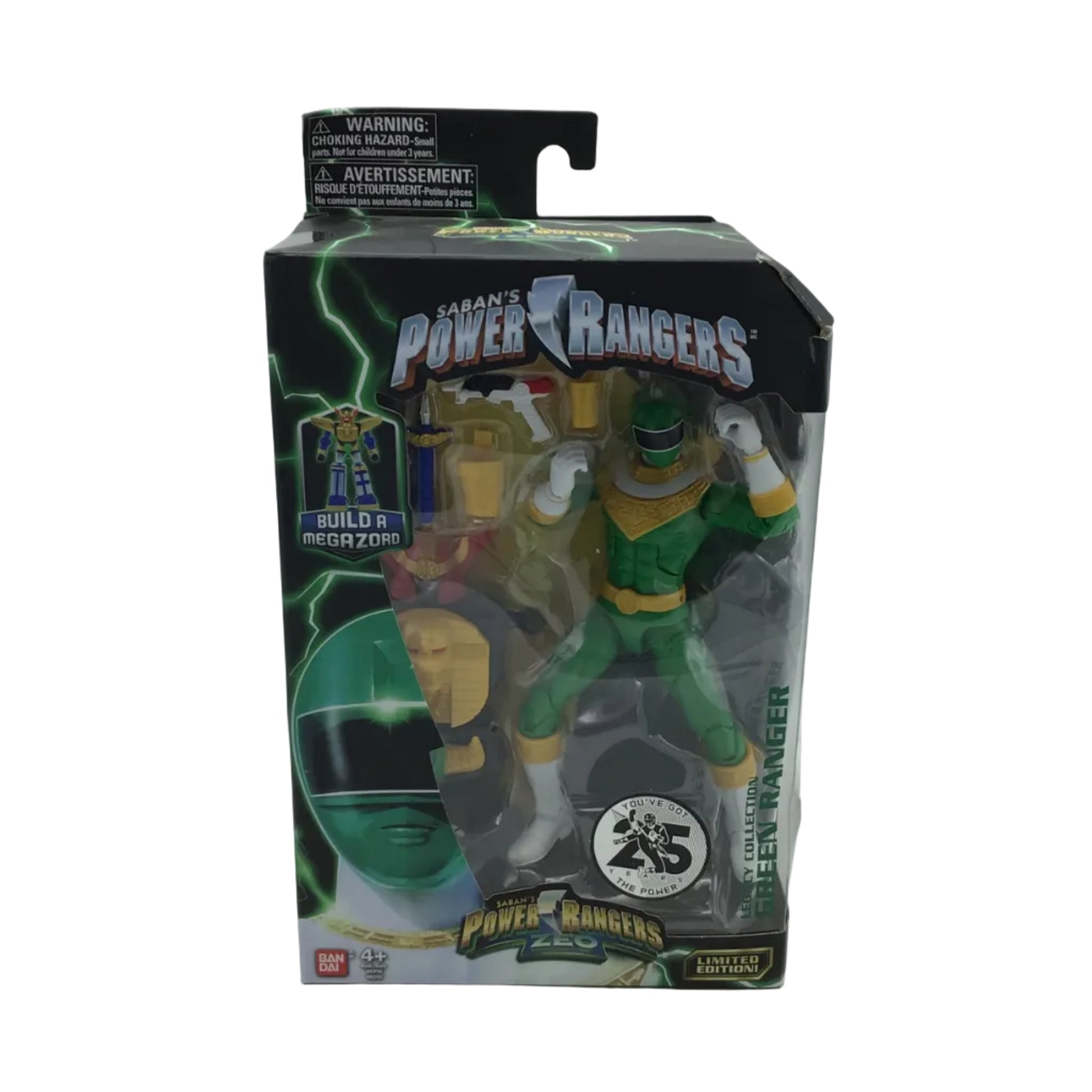 Power Rangers Green Ranger 25th Anniversary Action Figure - Bandai NIB