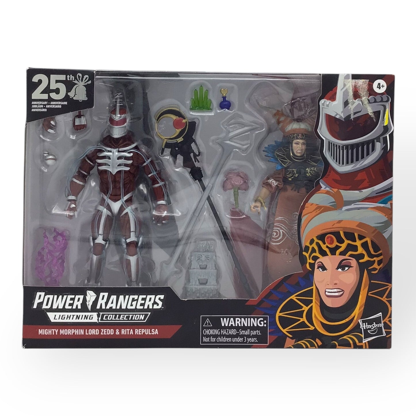 Power Rangers Lightning Collection Lord Zedd & Rita 25th Anniversary