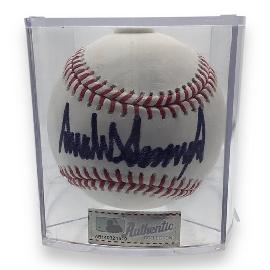President Donald Trump Hand Signed Baseball - Authentic Collection