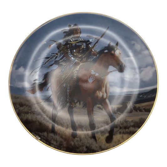 Proud Hunter Limited Edition Porcelain Decorative Plate